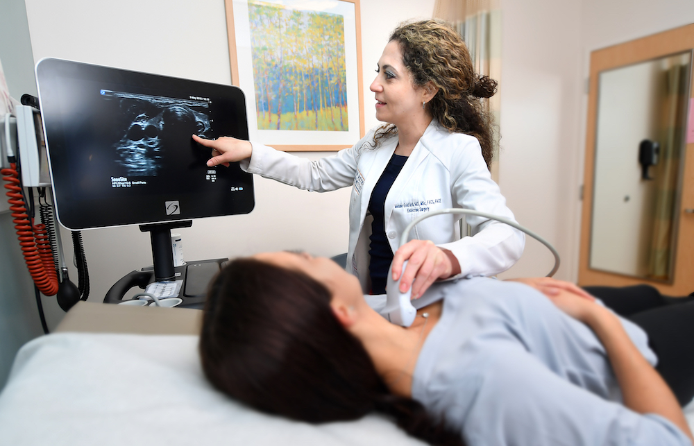 Breast and thyroid scan